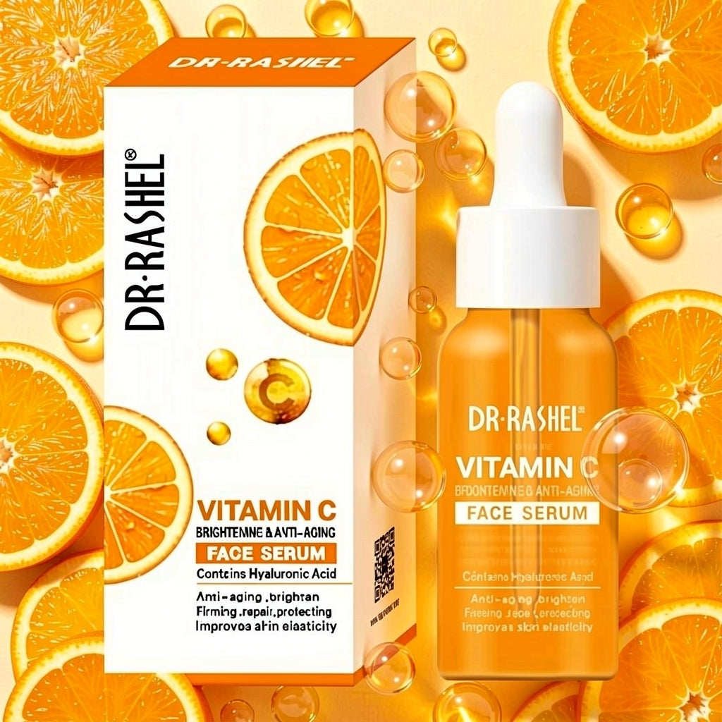 Dr. Rashel Vitamin C Face Serum – Brightening & Anti-Aging