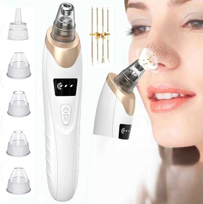 Electric Blackhead Remover Vacuum – Pore Cleaner & Facial Acne Suction Machine